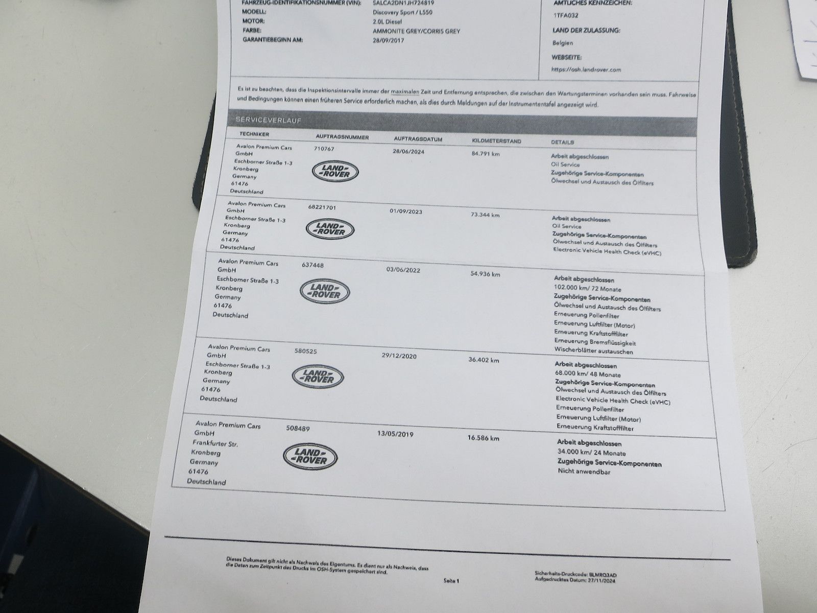 LAND ROVER Discovery Sport