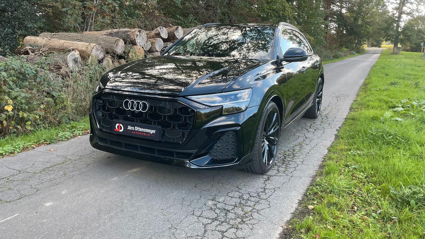 Audi Q8+S-LINE+23"+PANO+OPTIK PACK+LEDER-2300 KM!
