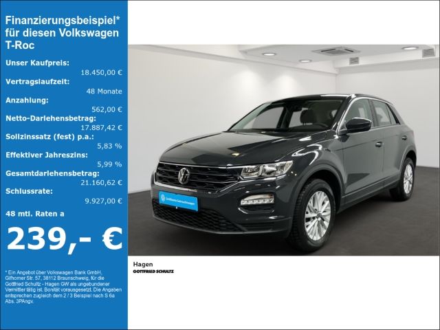 Volkswagen T-Roc 1.0 TSI NAV SHZ KLIMA DAB PDCvo&hi