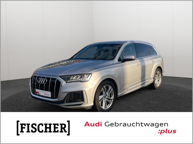 Audi Q7 55TFSIe quattro S line Matrix Navi HUD Rear V