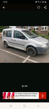 Volkswagen VW  CADDY silber - gebrauchte VW Caddy aus dem Jahr 2005