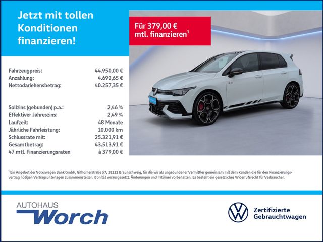 Golf VIII GTI Clubsport 2.0TSI DSG AKRA+PANO+