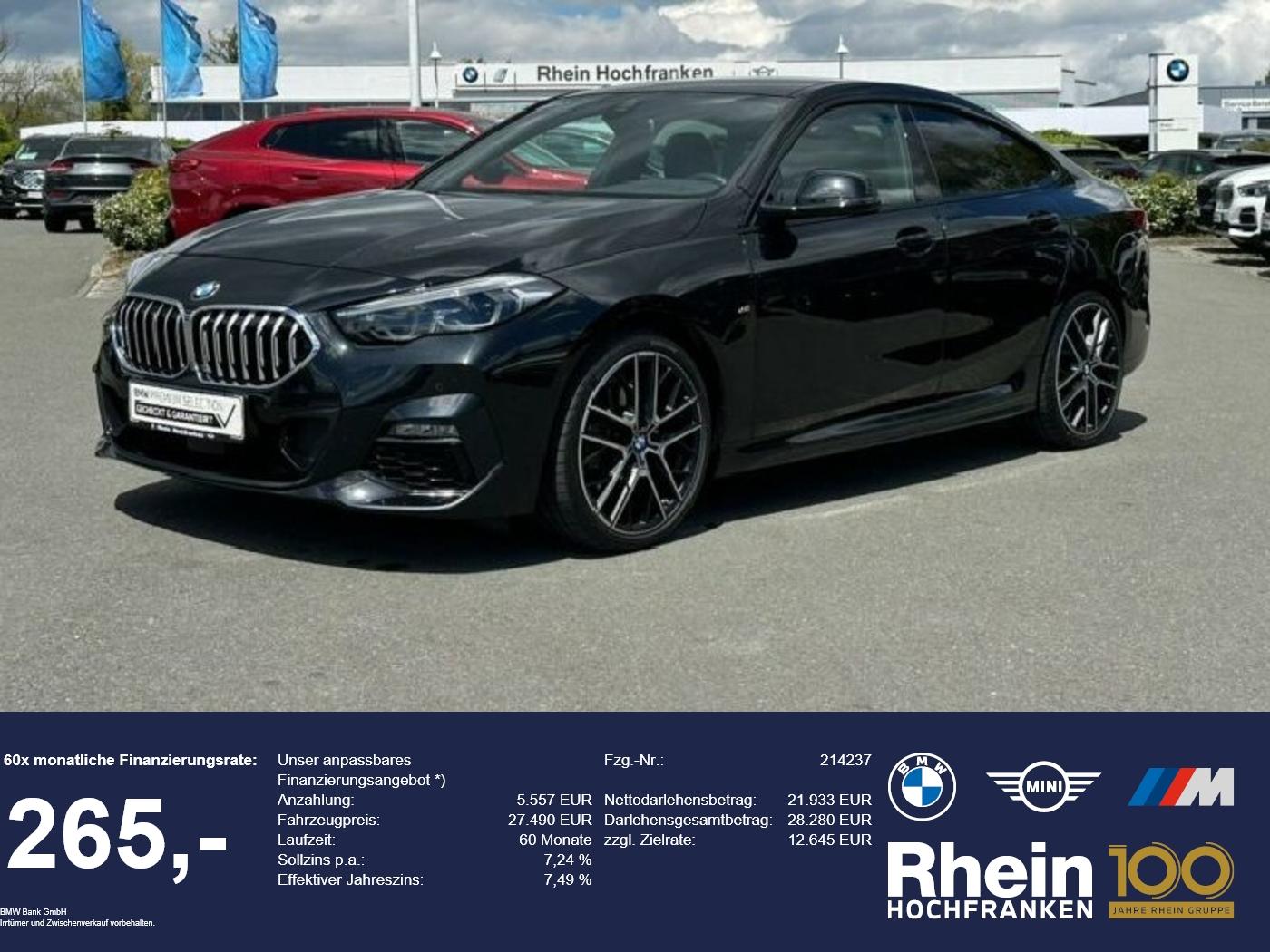 BMW 220d Gran Coupé M Sport LCPROF LED NAVI HiFi LHZ
