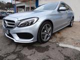 Mercedes-Benz C 250 T/AMG-Line/ 4Matic/StH/Kama/Leder/Navi/AHK - Mercedes-Benz C 250: 4matic