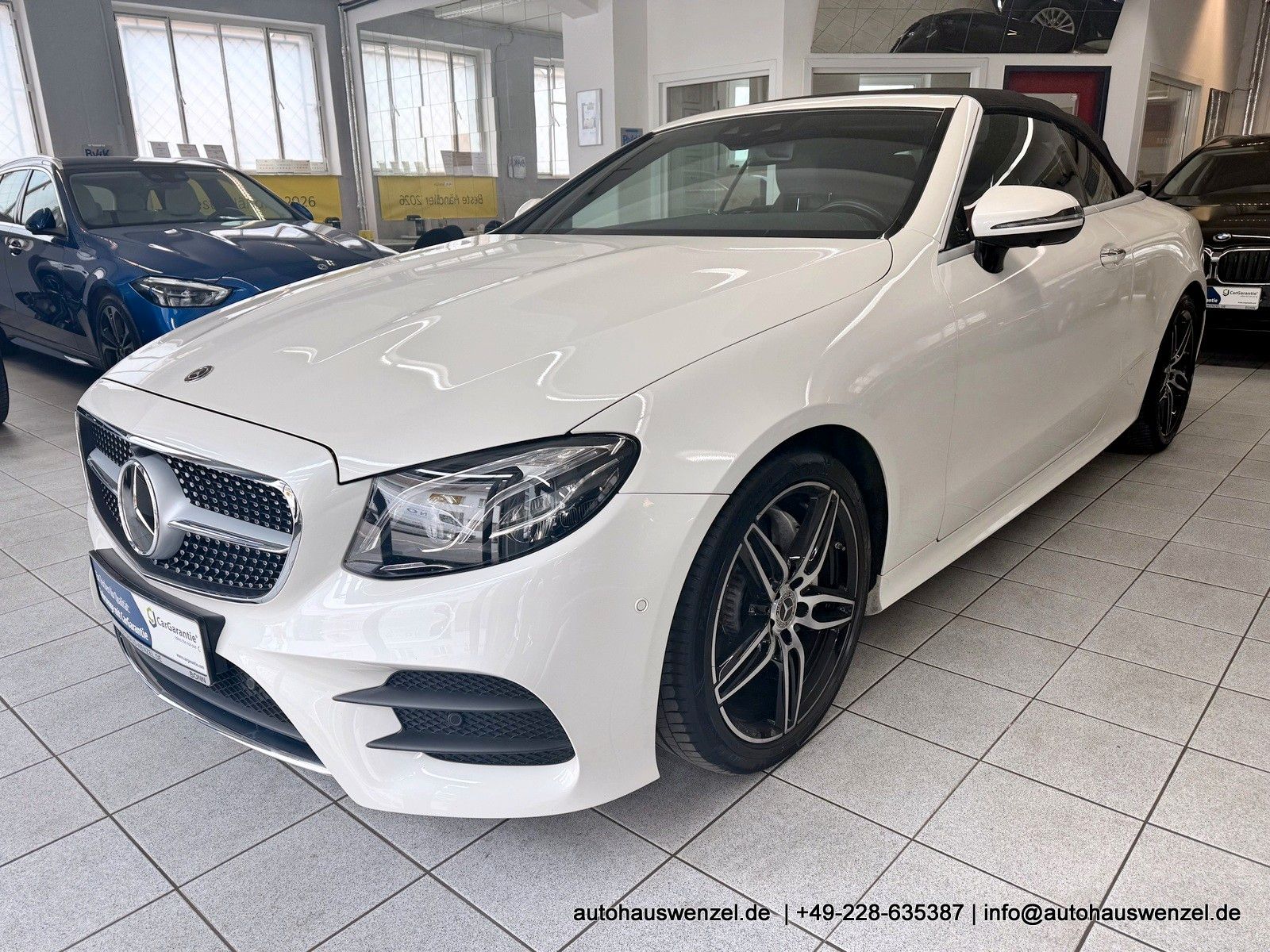 Mercedes-Benz E 200 Cabrio AMG - nur 48 tkm - LEDER 360° MEMO foto 3