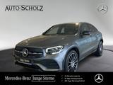 Mercedes-Benz GLC 200 4M Coupé AMG+NIGHT+LED+KEYLESS+AMBI+KAM+ - Mercedes-Benz GLC 200 mit Benzin-Antrieb: Coupe, Grau