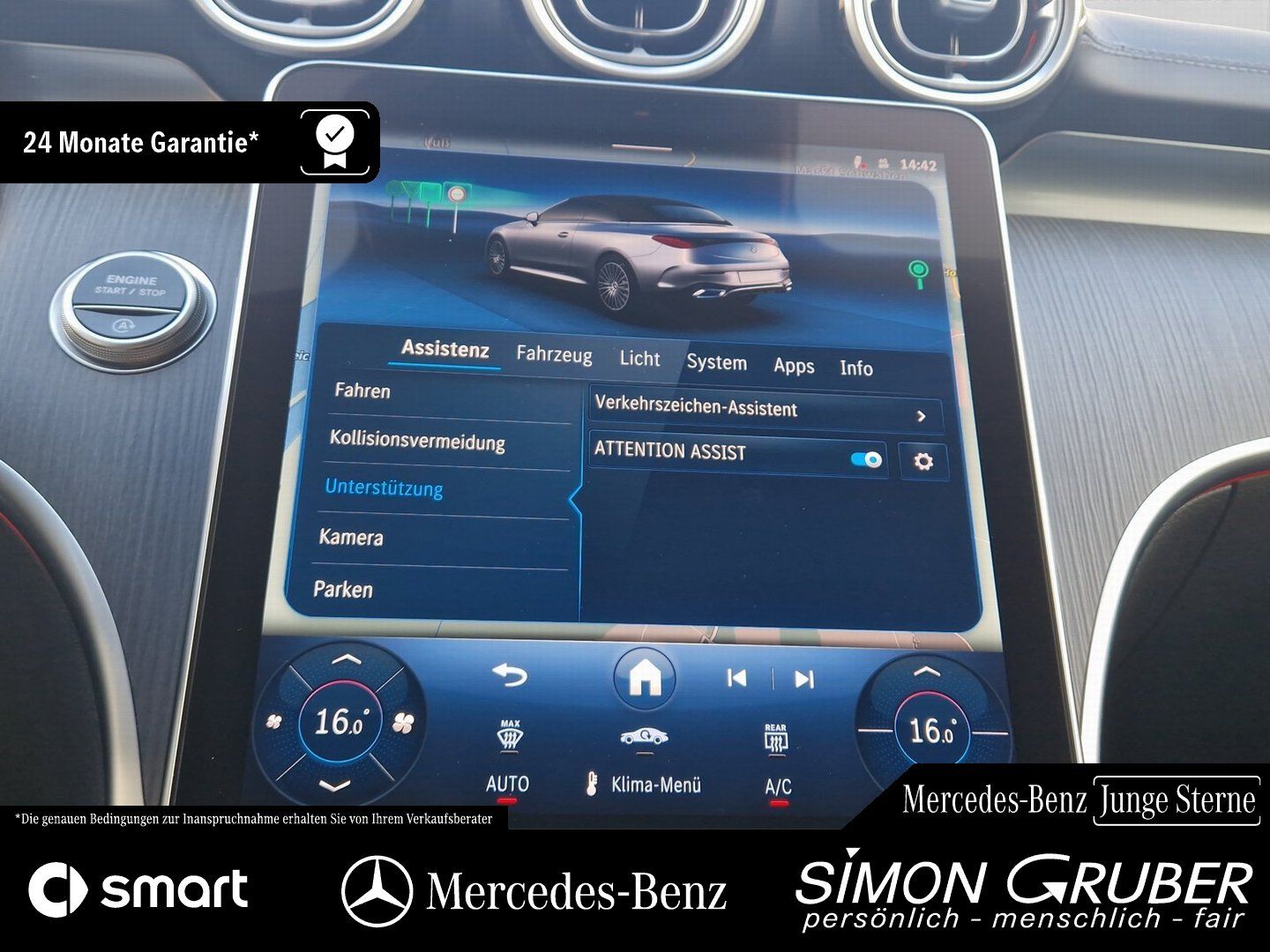 Fahrzeugabbildung Mercedes-Benz CLE 450 4M Cabrio AMG Line Sitzklima Massage AHK