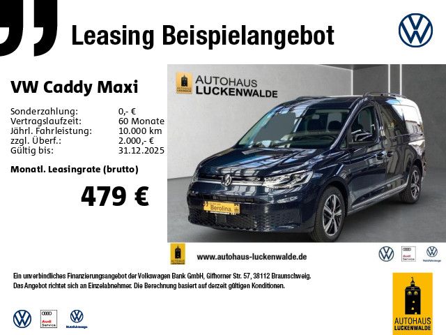 Vorschaubild: VW Caddy Maxi Kombi 2.0 TDI Dark Label DSG *AHK* (Fahrzeug-Nr. B54854)