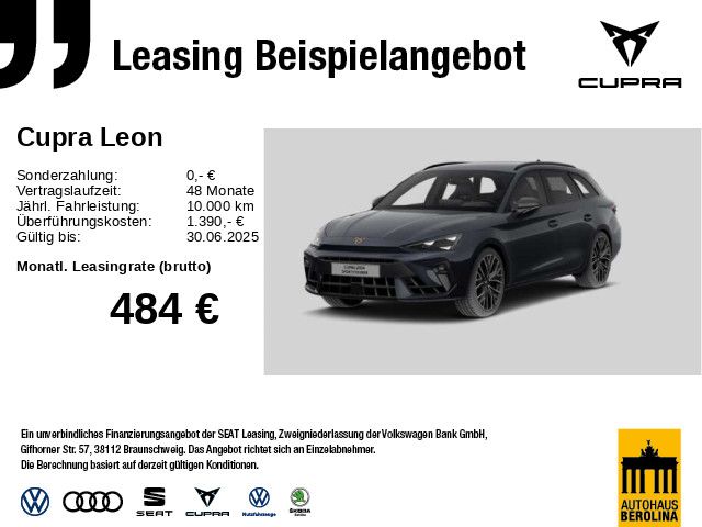 CUPRA Leon ST 1.5 e-Hybrid VZ DSG *MATRIX*AHK*ACC*SHZ*