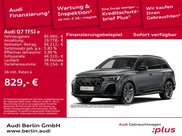 Audi Q7 TFSI e S line 55 e quattro tiptronic