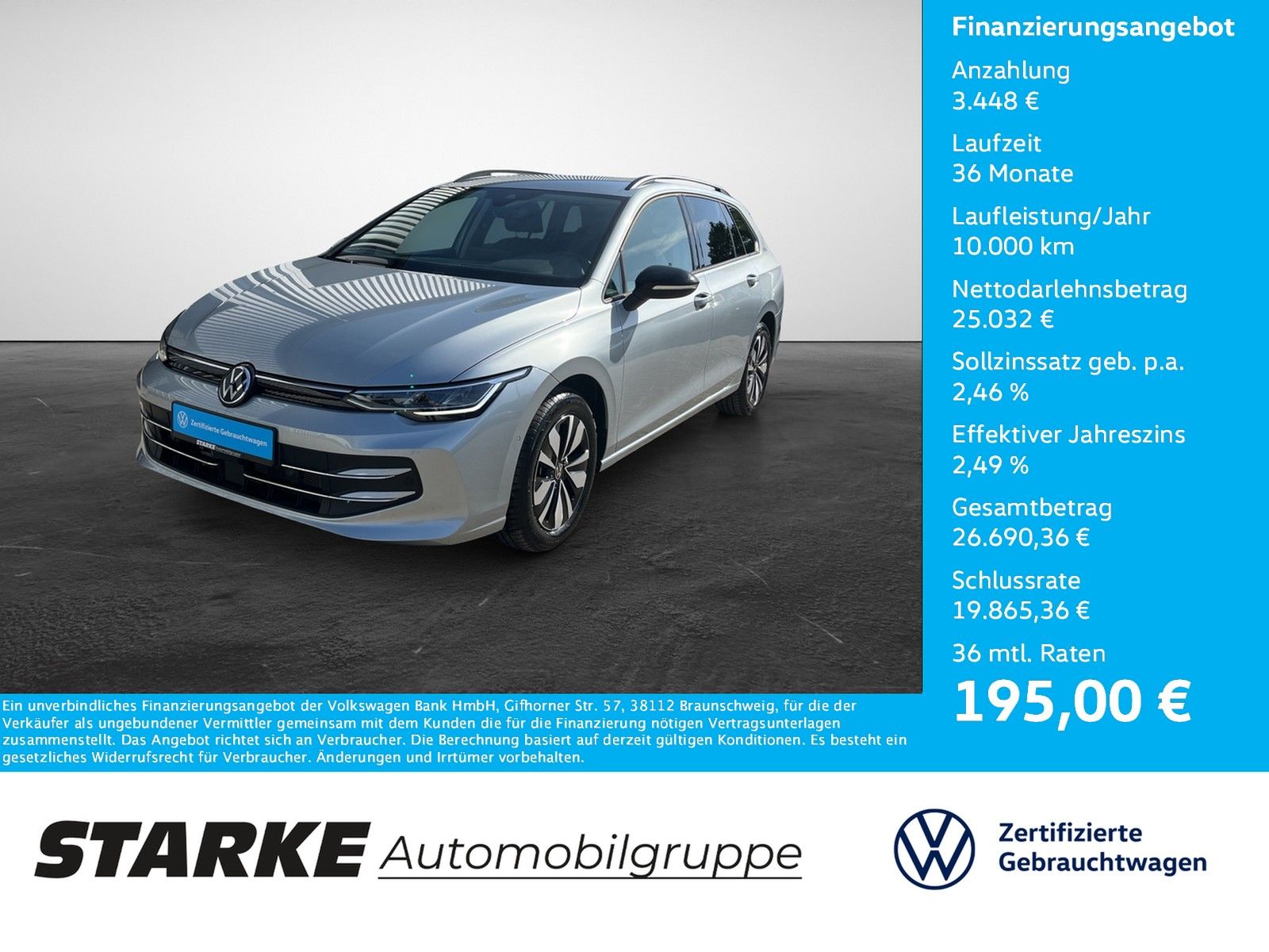 Volkswagen Golf Variant 1.5 eTSI DSG Goal AHK Navi LED Kam foto 1