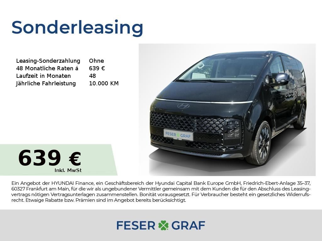 Hyundai Staria SIGNATURE LEDER NAVI CAM LED SHZ LHZ PANO