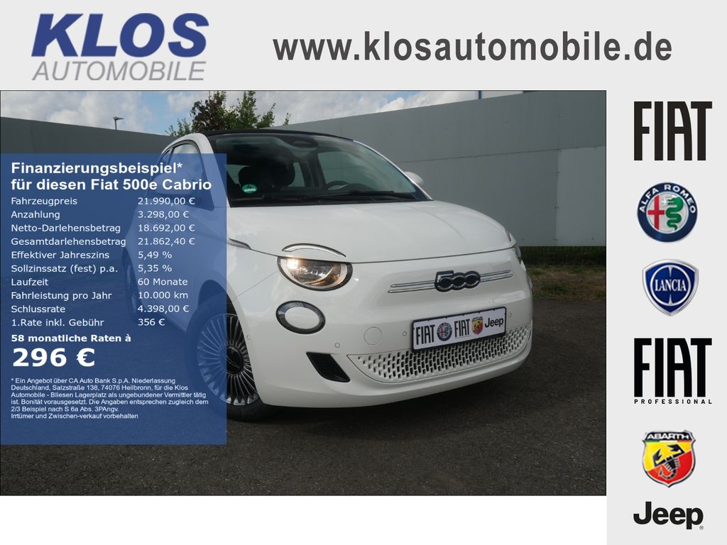 Image of Fiat 500e