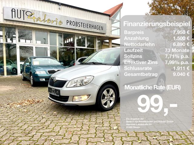 Skoda Fabia Fresh1.2 SITZH GSD KLIMA TEMPOMAT ALU 2.Hd