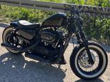 Harley-Davidson 48 custom cafe racer  Aufbau - CAFE RACER