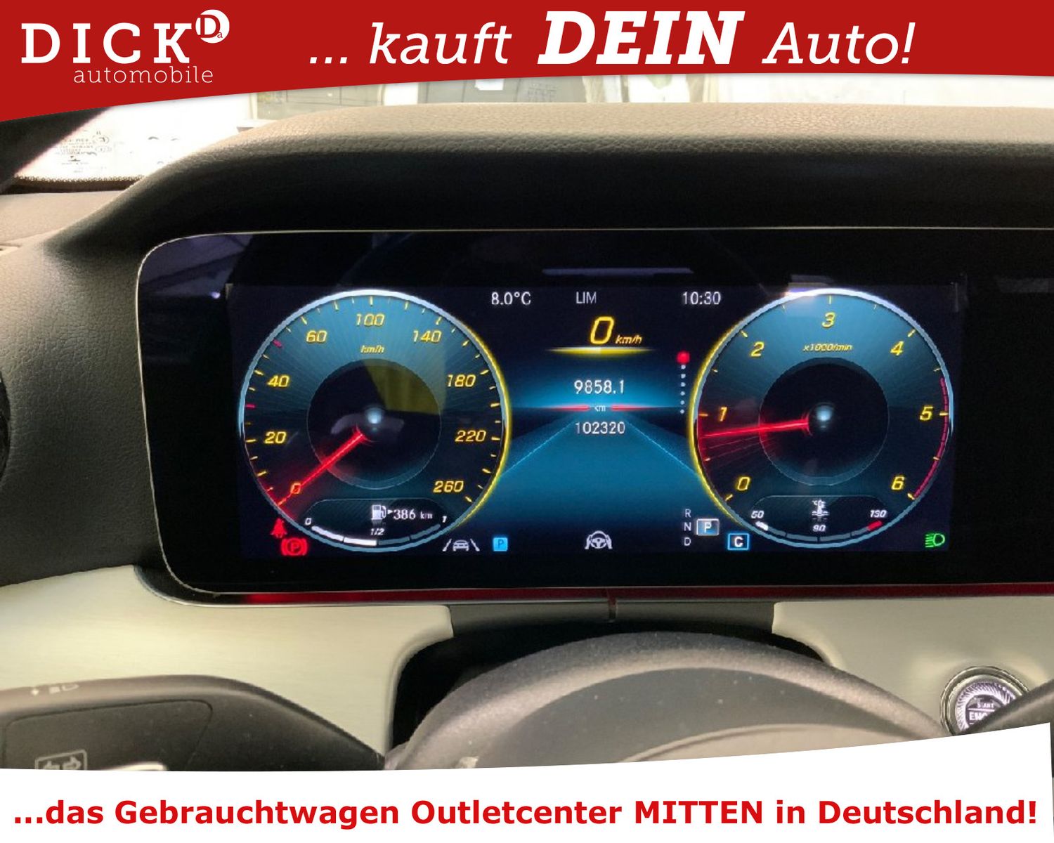 Fahrzeugabbildung Mercedes-Benz E 220d 4Mat 9G LED/ACC/VIRTU/LEDER/GLASDACH/8Fa
