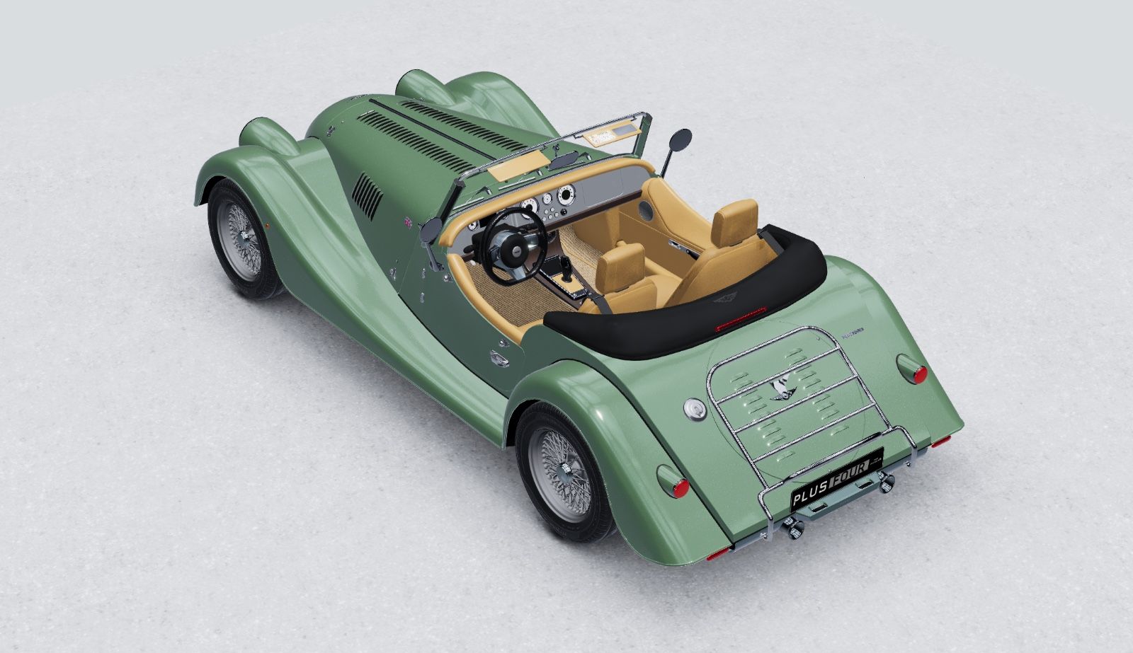 Morgan Plus Four - Neu - MwSt. - SHZ - A/C - Sennheiser imagem 3