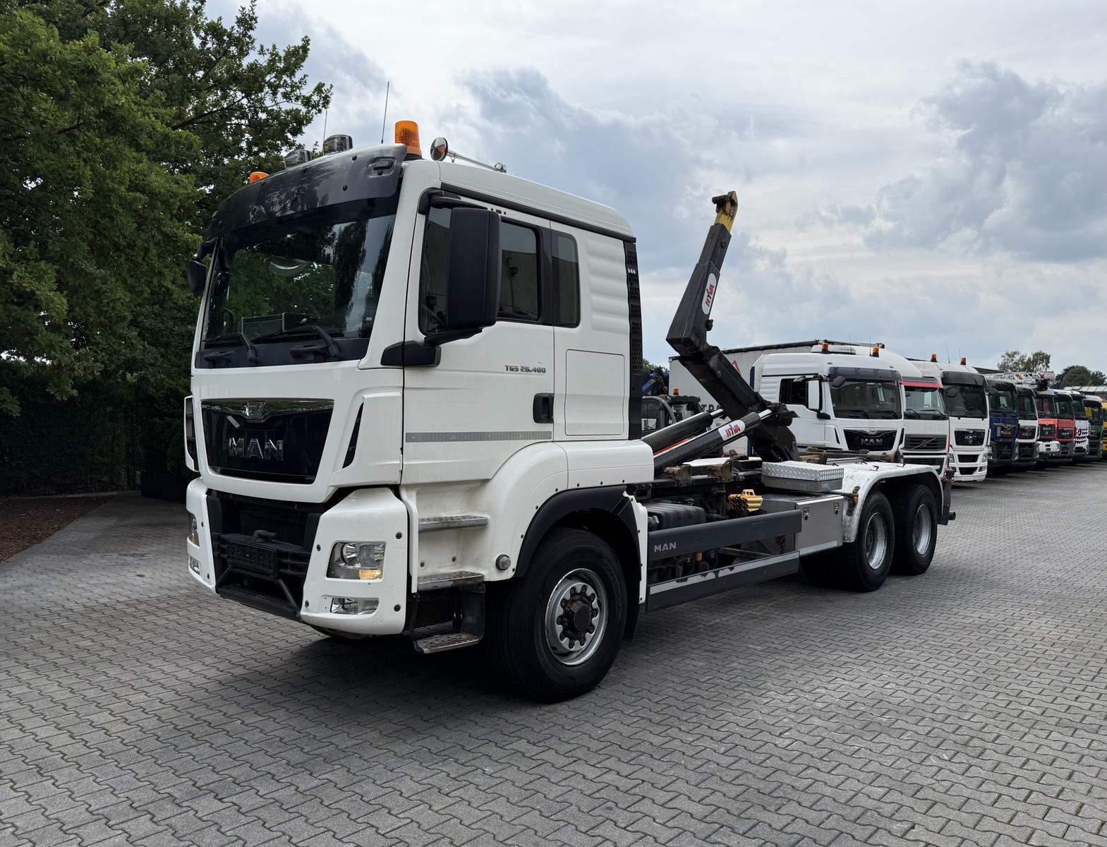 MAN TGS 26.480 6X6H Haken