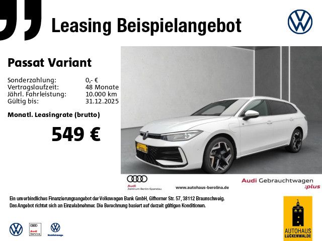 VW Passat Variant 1.5 eHybrid R-Line DSG *PANO*HuD*