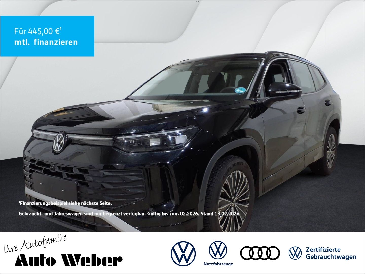 Volkswagen Tayron 142 kW 4Motion 7 Sitze Leas ab 299€ brutt