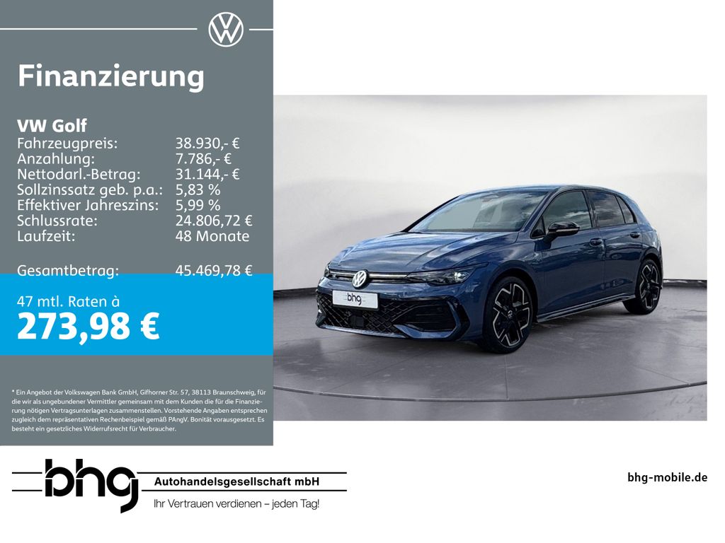 Golf R-Line 1,5 l eTSI OPF (150 P S) 7-Gang-Dopp