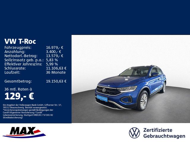 T-Roc 2.0 TDI LIFE +LED+DCP+NAVI+APP+ALU+SHZ+WP+