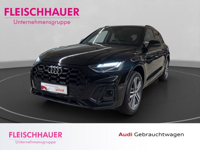 Audi Q5 50 TDI quattro S line LED+AHK+NAVI+DC+LEDER+R