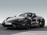 Porsche Boxster 718 Spyder LED PDK 18-Wege Sitze CarPlay - : Schwarz, Leichtmetallfelgen, Cabrio
