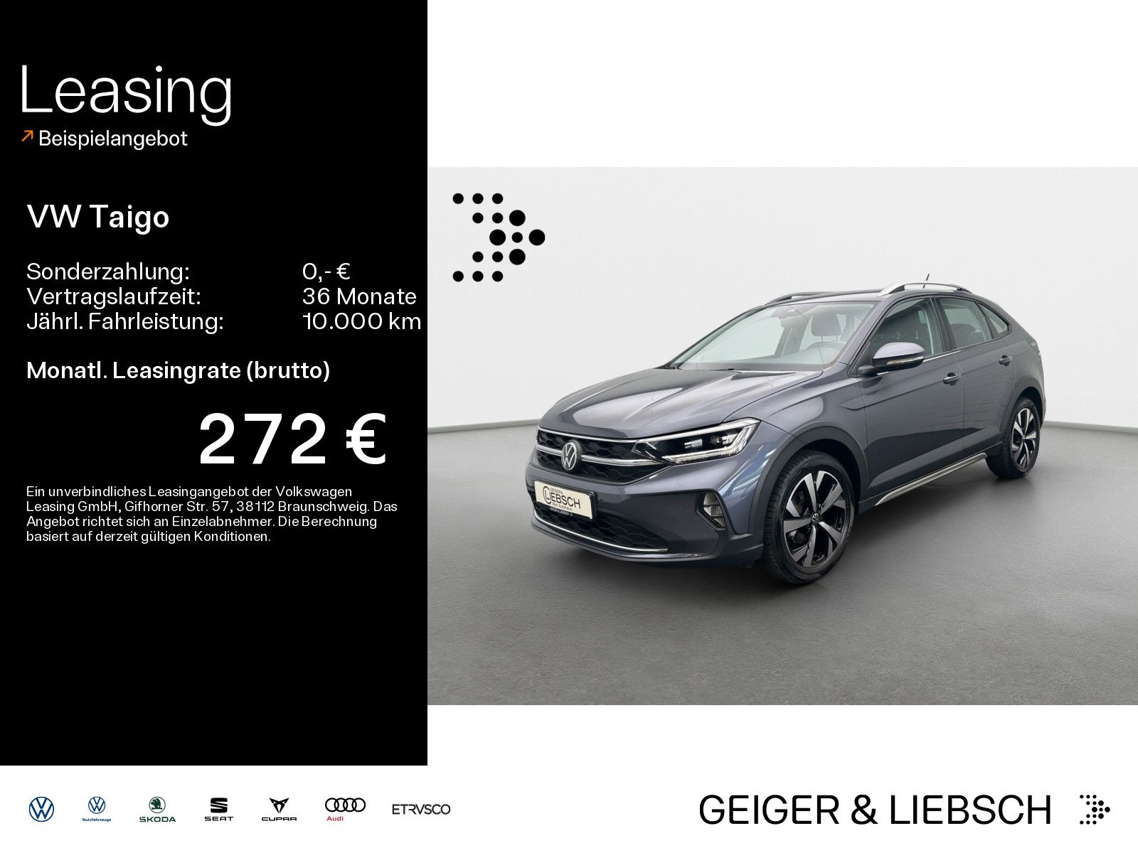 Volkswagen Taigo 1.0 TSI DSG STYLE*IQ.LIGHT*AHK*KAMERA*PDC*