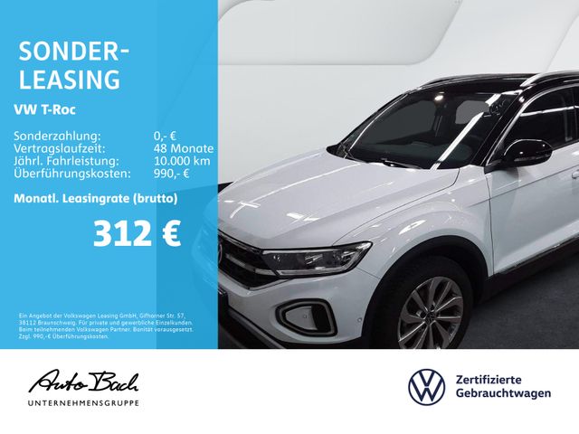 Volkswagen T-Roc 1.5 TSI DSG Style, Navi, LED, AHK, App-Con