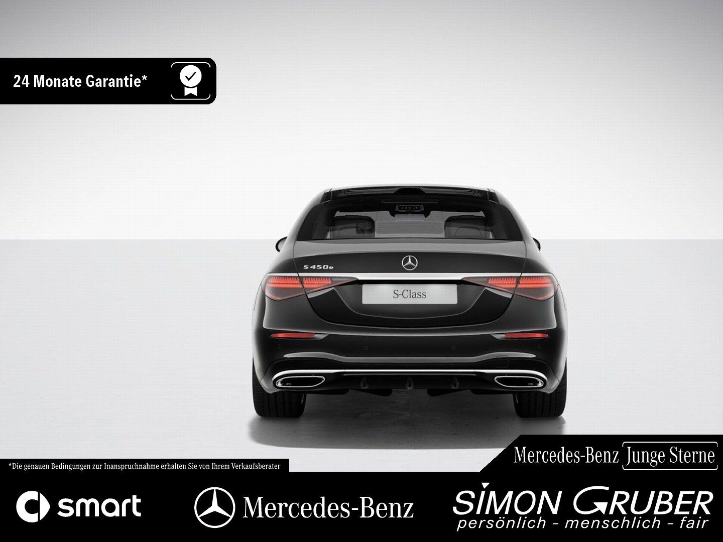 Fahrzeugabbildung Mercedes-Benz S 450 e AMG Chauffeure 4*Massage Guard 360 Burm