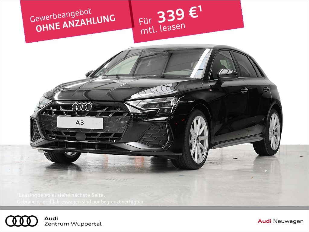 Audi A3 Sportback S line TFSI tronic KAMERA LED VIRTU