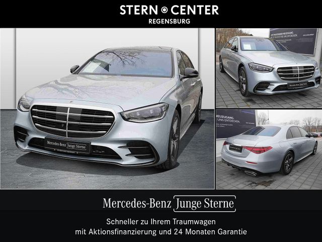 MERCEDES-BENZ S 450 d 4M+Lang+AMG+Night+BURMESTER3D+Pano.-Dach