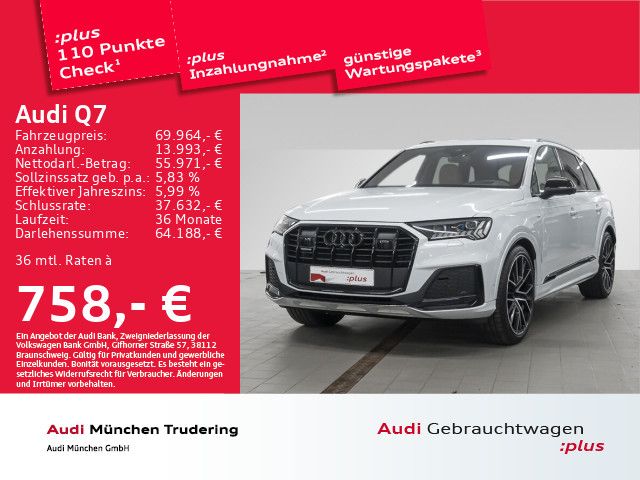 Audi Q7 50 TDI qu. S line Editon Matrix Pano Allradle