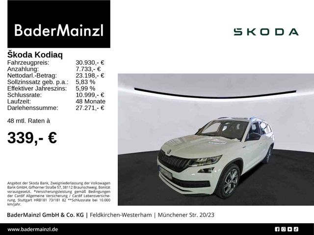 Skoda Kodiaq 1.5 TSI DSG Sportline AHK LED Pano Kamera