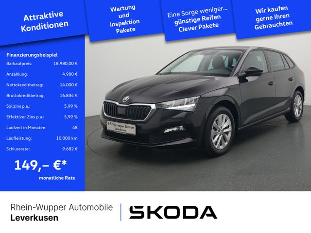 Skoda Scala 1.0 TSI APP CONNECT AHK LED ACC SHZ PDC