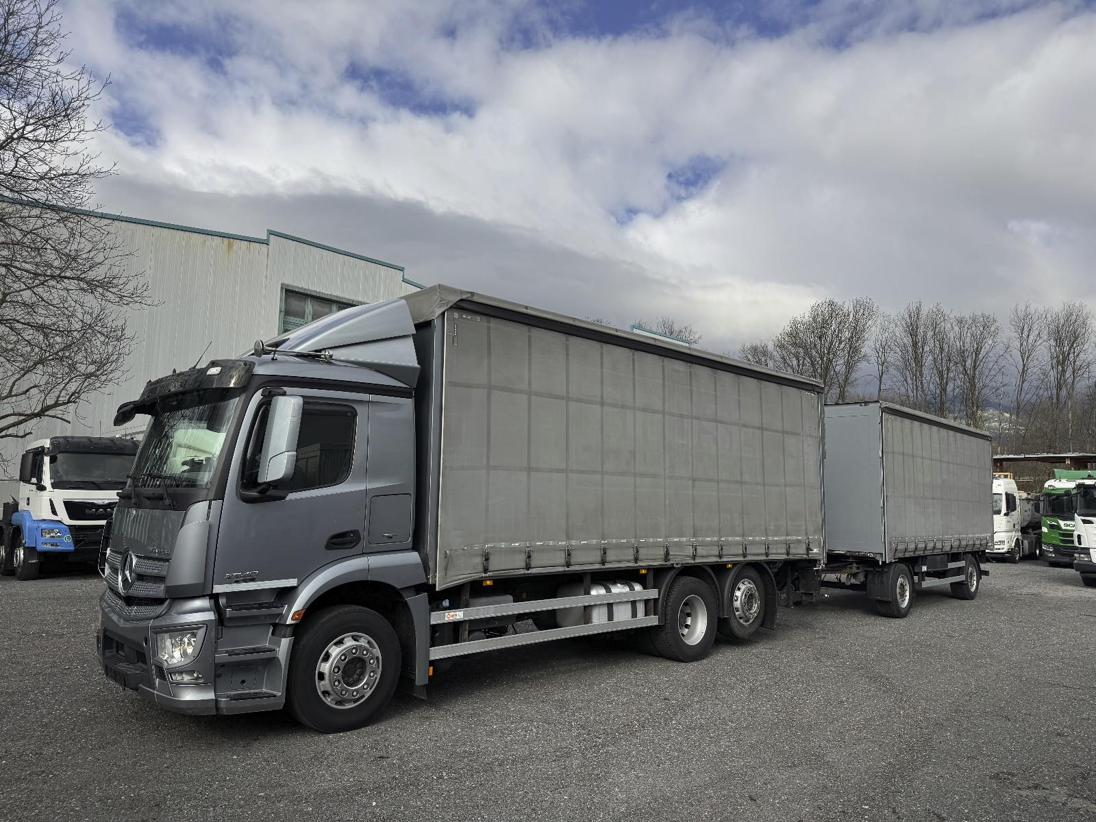 Mercedes-Benz Antos 2540 Pritsche+Plane LBW Retarder Lift achs