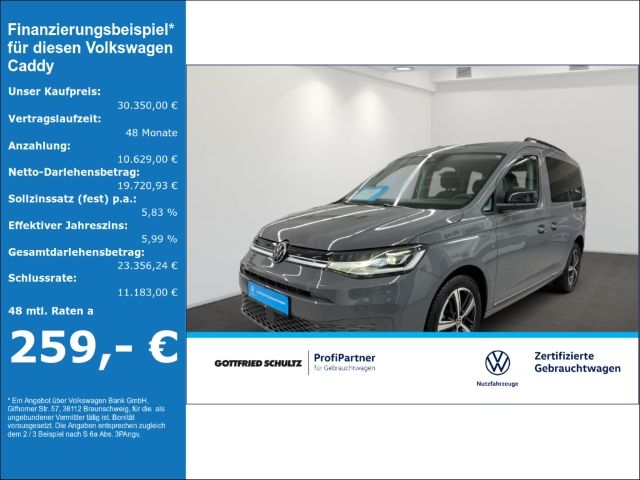 Volkswagen Caddy Life 2.0 TDI Navi LED Pano Dark Label