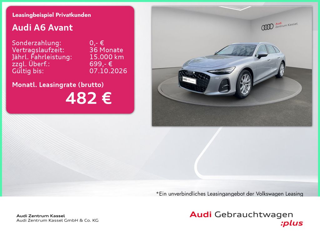 A6 Avant TFSI Matrix tech+ AHK Carplay 360°