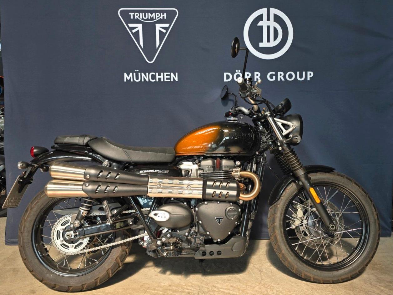 Triumph Scrambler 900 Stealth Sonderedition
