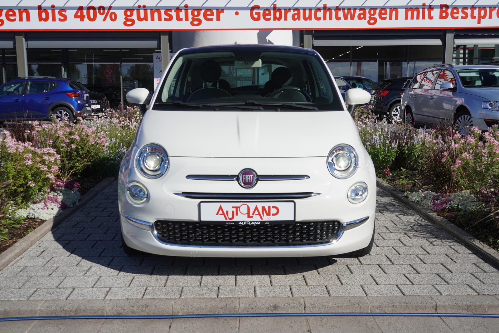 Fiat 500 0.9 Lounge Bi-Xenon Tempomat PDC Klimaaut.