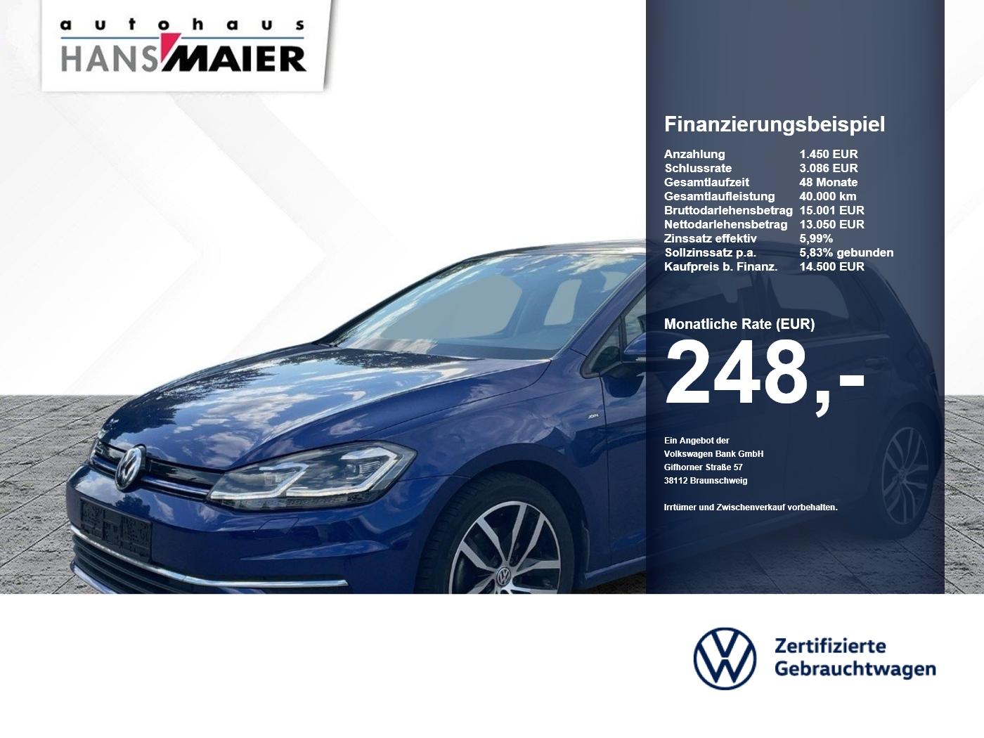 Volkswagen Golf Join 6Gang AHK LM Navi ACC LED SH 8fach