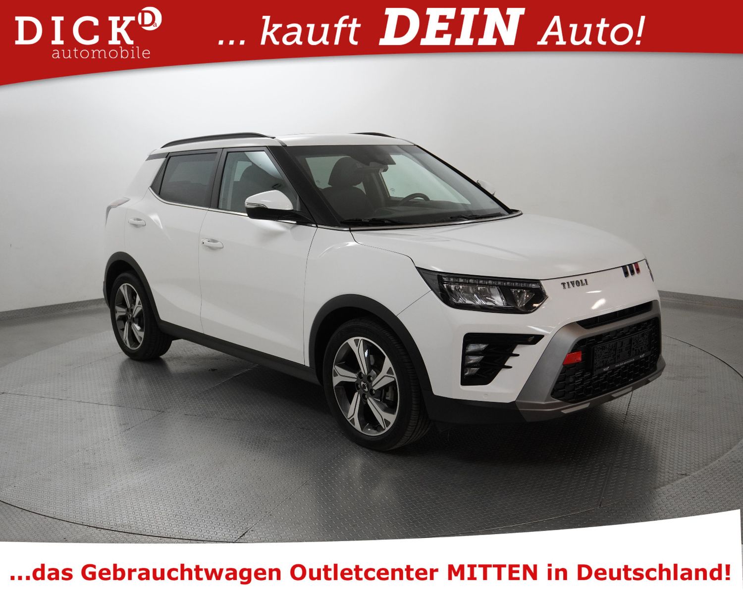 Fahrzeugabbildung Ssangyong Tivoli 1.5 Aut LEDER+PANO+VIRTU+NAV+LED+SHZ+KAM+