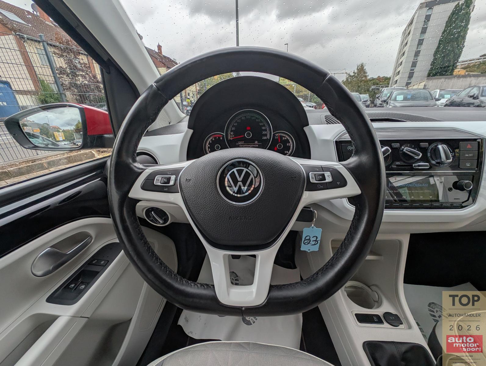 Volkswagen Up 1.0 beats*3-Trg*1.Hd*Klima*DAB*Garantie*TOP*, миниатюра 16