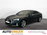 Audi A5 Sportback 40 TFSI S line qua *MATRIX*ACC*R-CA - Audi mit Benzin-Antrieb: Grau, Teilleder, Limousine