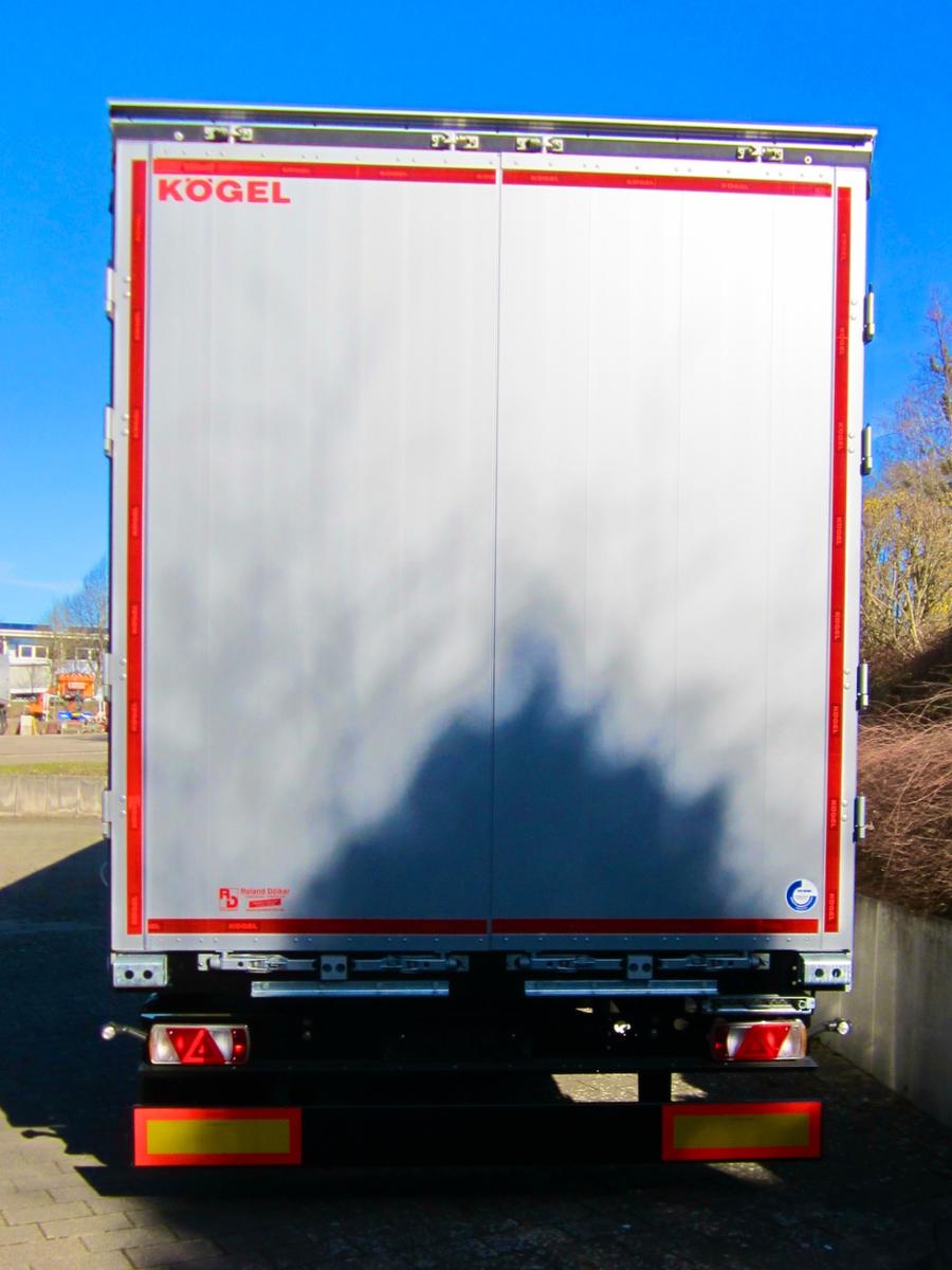 Kögel S24 Schiebeplane BPW Liftachse Daimler DL 9.5