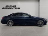 Mercedes-Benz E 300 Lim. Aut., Amg Sportpaket, Sportsitze - mit Benzin-Antrieb: Blau, Vollleder, Limousine