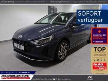 Hyundai Leasingangebot: Hyundai i20 Trend MY26 1.0 T-GDi 90PS 7-DCT Apple CarPla