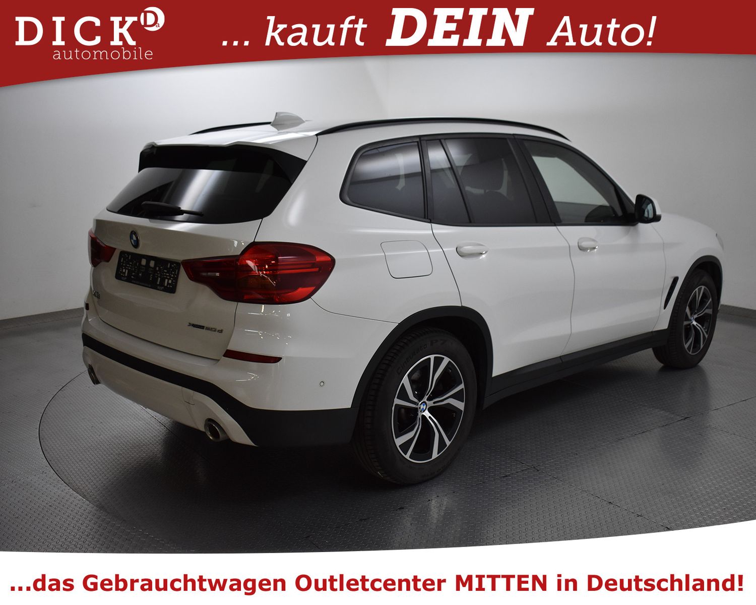 BMW X3 xDr 20d Aut Advan NAV+LED+AHK+ACC+LEDER+SHZ+M - Image 7