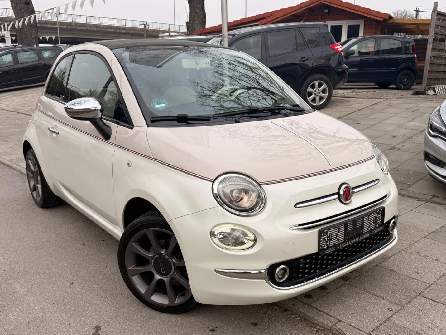 Fiat 500Lounge Roadster/Cabrio PDC Navi Klima Str/Stp